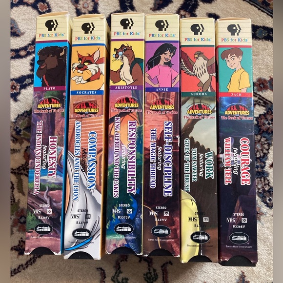 VHS PBS for Kids Adventures from the Book of Virtues | Responsibility - Picture 4 of 4